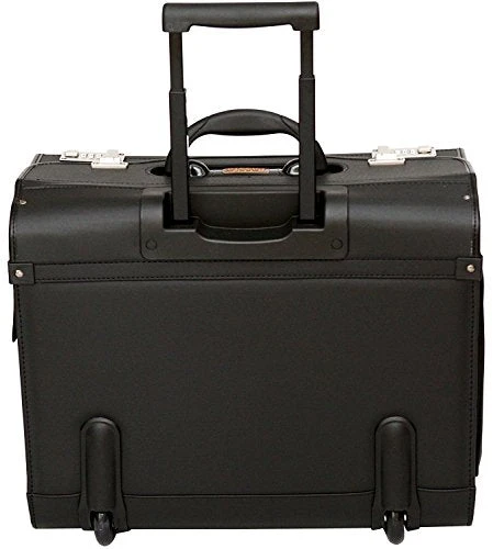 Wheeled Pilot Case Rolling 17.3" Laptop Roller Bag Briefcase Hand Luggage Flight Cabin 8 Wheeled Pilot Case Rolling 17.3" Laptop Roller Bag Briefcase Hand Luggage Flight Cabin - Image 6
