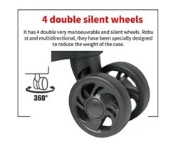 AOUZE Practical Luggage Suitcase Lightweight Expandable Lock Rotator 20 Inches 24 Inches 28 Inches Ultra-Lightweight But Very Durable Suitable For Outdoor Use (Color : Blue) 12 AOUZE Practical Luggage Suitcase Lightweight Expandable Lock Rotator 20 Inches 24 Inches 28 Inches Ultra-Lightweight But Very Durable Suitable For Outdoor Use (Color : Blue) -Vera Bradley Shop 41fLaQm P8S