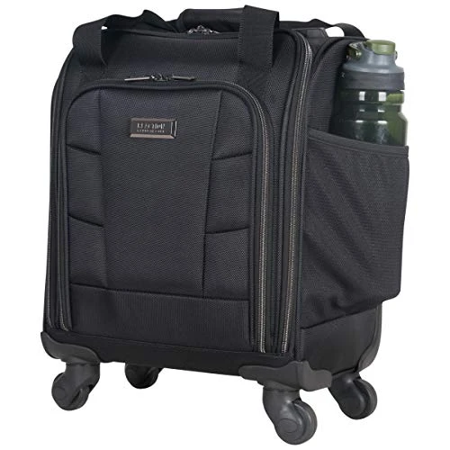Kenneth Cole Reaction Rugged Roamer 18" Lightweight 4-Wheel Spinner 14.1" Laptop & Tablet Business Underseater Carry-On, Black 6 Kenneth Cole Reaction Rugged Roamer 18" Lightweight 4-Wheel Spinner 14.1" Laptop & Tablet Business Underseater Carry-On, Black - Image 4