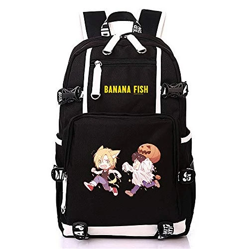 TPS Anime BANANA FISH Canvas Back Pack Cosplay School Bags Anime Laptop Backpack Unisex Travel Backpack Women Shoulder Bags (10) 3 TPS Anime BANANA FISH Canvas Back Pack Cosplay School Bags Anime Laptop Backpack Unisex Travel Backpack Women Shoulder Bags (10)
