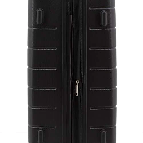 Wrangler Smart Luggage Set With Cup Holder And USB Port, Black, 3 Piece Set 5 Wrangler Smart Luggage Set With Cup Holder And USB Port, Black, 3 Piece Set - Image 3