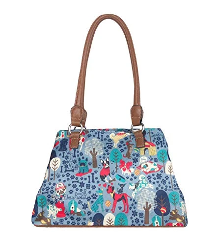 Lily Bloom Maggie Satchel Handbag (Who Let The Dogs Out) 4 Lily Bloom Maggie Satchel Handbag (Who Let The Dogs Out) - Image 2