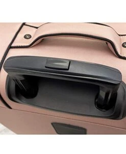 LONDON FOG Bromley Softside Expandable Spinner Luggage, Rose Gold, Checked-Medium 24-Inch -Vera Bradley Shop 41gmL5X3rLL