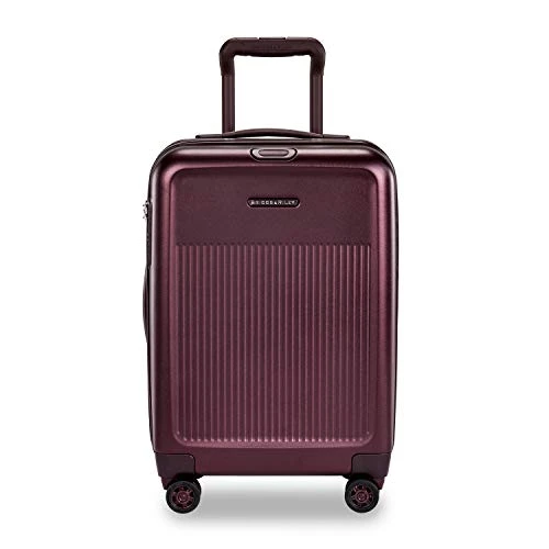 Briggs & Riley Sympatico Hardside International Spinner Luggage, Plum, 21-Inch Carry-On 3 Briggs & Riley Sympatico Hardside International Spinner Luggage, Plum, 21-Inch Carry-On