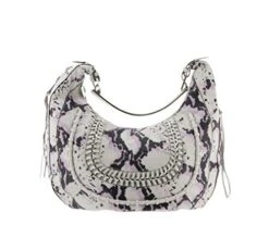 Aimee Kestenberg Pebble Leather Hobo Genny Lavendar Snake New A275856