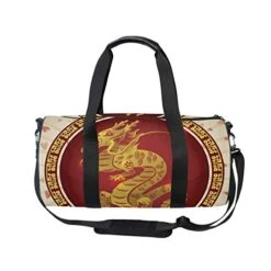 OuLian Duffel Bag Chinese Zodiac Symbols Women Garment Gym Tote Bag Best Sports Bag For Boys -Vera Bradley Shop 41hFmdzHUbL