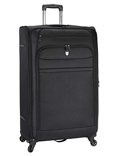 Travelers Club Business Class Expandable Spinner Luggage, Executive Black, Checked-Extra Large 32-Inch 3 Travelers Club Business Class Expandable Spinner Luggage, Executive Black, Checked-Extra Large 32-Inch