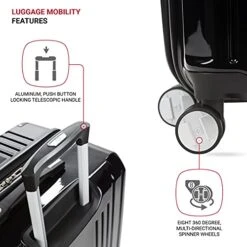 SwissGear Checked-Large 27-Inch, Black -Vera Bradley Shop 41iRnCob2iS