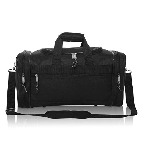 DALIX Blank Duffle Bag Duffel Bag In Black Gym Bag 9 DALIX Blank Duffle Bag Duffel Bag In Black Gym Bag - Image 7