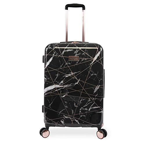 Juicy Couture Women's Vivian 3 Piece Hardside Spinner Luggage Set, Black Marble Web, One Size 9 Juicy Couture Women's Vivian 3 Piece Hardside Spinner Luggage Set, Black Marble Web, One Size - Image 7
