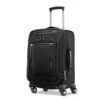 Samsonite Pro Travel Softside Expandable Luggage With Spinner Wheels, Black, Carry-On 21-Inch