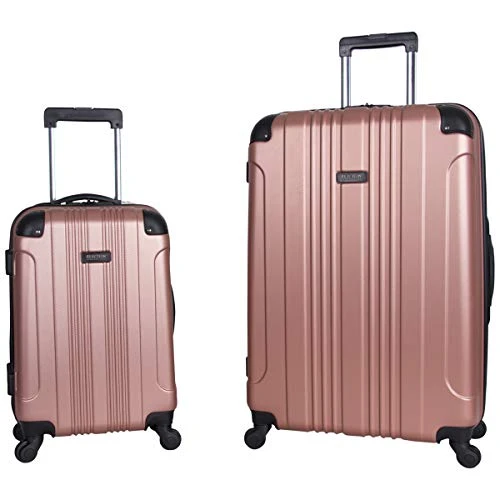 Kenneth Cole Reaction Out Of Bounds 2-Piece Hardside 4-Wheel Spinner Luggage Set: 20" Carry-On & 28" Checked Suitcase, Rose Gold 4 Kenneth Cole Reaction Out Of Bounds 2-Piece Hardside 4-Wheel Spinner Luggage Set: 20" Carry-On & 28" Checked Suitcase, Rose Gold - Image 2
