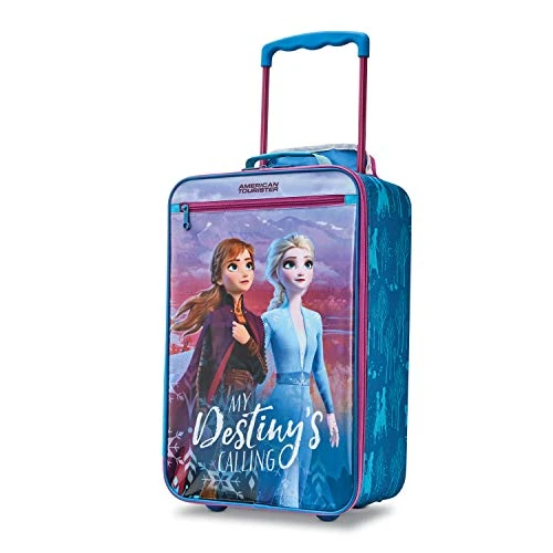 American Tourister Kids' Disney Softside Upright Luggage, Frozen Destiny, Carry-On 18-Inch 3 American Tourister Kids' Disney Softside Upright Luggage, Frozen Destiny, Carry-On 18-Inch