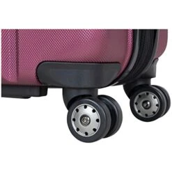 Kenneth Cole Reaction Reverb Hardside 8-Wheel 3-Piece Spinner Luggage Set: 20" Carry-on, 25", 29", Raspberry 16 Kenneth Cole Reaction Reverb Hardside 8-Wheel 3-Piece Spinner Luggage Set: 20" Carry-on, 25", 29", Raspberry -Vera Bradley Shop 41jOSn3m5yL