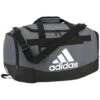 Adidas Defender 4 Small Duffel Bag, Team Onix Grey