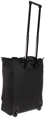 Olympia Luggage Rolling Shopper Tote,Black,One Size 5 Olympia Luggage Rolling Shopper Tote,Black,One Size - Image 3