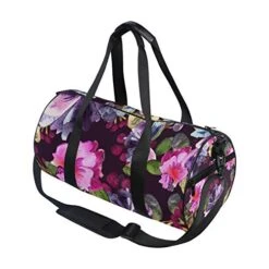 Duffel Bag Watercolor Purple Floral Women Garment Gym Tote Bag Best Sports Bag For Boys 13 Duffel Bag Watercolor Purple Floral Women Garment Gym Tote Bag Best Sports Bag For Boys -Vera Bradley Shop 41js21Nvu0L