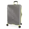 Hurley Suki Hardside Spinner Check In Luggage 29", Light Grey/Neon 2 Hurley Suki Hardside Spinner Check In Luggage 29", Light Grey/Neon -Vera Bradley Shop 41jwb0Q lYS