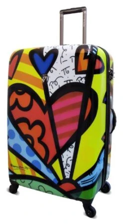 Heys USA Luggage Britto New Day 30 Inch Hard Side Suitcase, Multi-Colored, One Size -Vera Bradley Shop 41kDiZPLYiL
