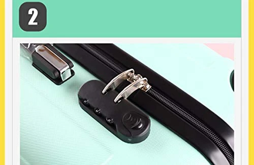 26 Inch Trolley Case/Bags Woman Travel Suitcase With Wheels Rolling Carry On Luggage,B,24 7 26 Inch Trolley Case/Bags Woman Travel Suitcase With Wheels Rolling Carry On Luggage,B,24 - Image 5