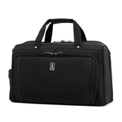 Travelpro Crew Versapack Weekender Carry-on Duffel Bag W/Suiter, Jet Black, One Size