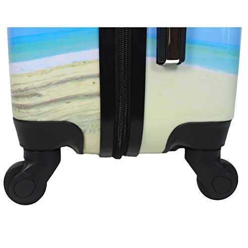 World Traveler Palm Tree Hardside 2-Piece Carry-On Spinner Luggage Set, One_Size 8 World Traveler Palm Tree Hardside 2-Piece Carry-On Spinner Luggage Set, One_Size - Image 6