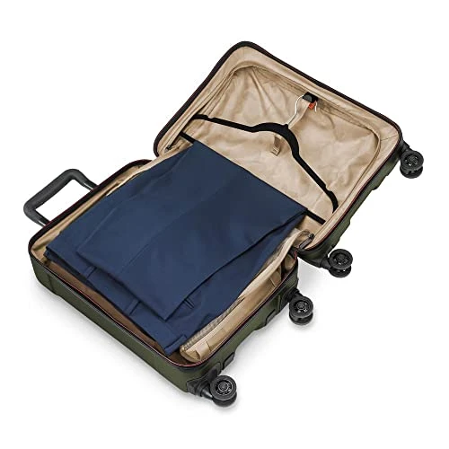 Briggs & Riley Torq Hardside Carry On Luggage With Spinner Wheels 22 Inch. USB Charging Port, TSA-Friendly Locks, Easy Access Hinged Front Pocket, Green 9 Briggs & Riley Torq Hardside Carry On Luggage With Spinner Wheels 22 Inch. USB Charging Port, TSA-Friendly Locks, Easy Access Hinged Front Pocket, Green - Image 7