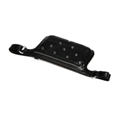 Vicenzo Leather Jacey Studded Leather Waistbag (Black) -Vera Bradley Shop 41l idr1 2BbL