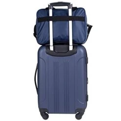Travelers Club Midtown Hardside 4-Piece Luggage Travel Set, Navy Blue 20 Travelers Club Midtown Hardside 4-Piece Luggage Travel Set, Navy Blue -Vera Bradley Shop 41l0e9mt0YL