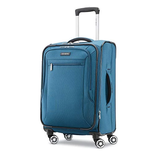 Samsonite Ascella X Softside Expandable Luggage With Spinner Wheels, Teal, Carry-On 20-Inch 3 Samsonite Ascella X Softside Expandable Luggage With Spinner Wheels, Teal, Carry-On 20-Inch