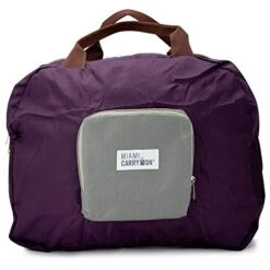 Miami CarryOn Travel Foldable Handbag - Folds To A Compact 6 X 6 X 1-1/2 Inches (Purple-Gray) 16 Miami CarryOn Travel Foldable Handbag - Folds To A Compact 6 X 6 X 1-1/2 Inches (Purple-Gray) -Vera Bradley Shop 41lkZwe7gwL 2d32301a 43b3 45fc aa3d b716b5c85937