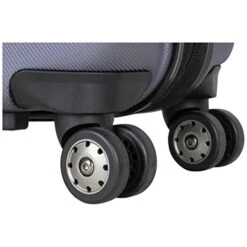 Kenneth Cole Reaction Reverb 20" Carry-On Expandable Luggage Lightweight Hardside 8-Wheel Spinner Travel Suitcase Bag, Smokey Purple, Inch -Vera Bradley Shop 41lltUMCjxL