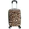 Rockland Safari Hardside Spinner Wheel Luggage, Leopard, Carry-On 20-Inch 1 Rockland Safari Hardside Spinner Wheel Luggage, Leopard, Carry-On 20-Inch -Vera Bradley Shop 41lqTS9y9vL