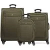 Travelpro Skywalk Limited 3 Piece Spinner Suitcase Set - Softside Expandable Travel Luggage With Spinning Wheels – Carry On & Checked Bags, Olive -Vera Bradley Shop 41mEfFvv8TL