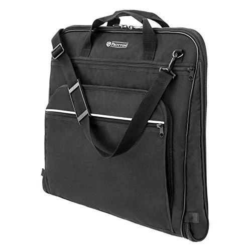 Prottoni 44-inch Garment Bag For Travel – Water-Resistant Carry-On Suit Carrier 3 Prottoni 44-inch Garment Bag For Travel – Water-Resistant Carry-On Suit Carrier