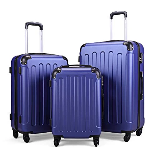 Sandinrayli Luggage Set, Lightweight & Durable Travel Suitcase With Spinner Wheels, 20” 24” 28” Hardside Spinner Set 3 Sandinrayli Luggage Set, Lightweight & Durable Travel Suitcase With Spinner Wheels, 20” 24” 28” Hardside Spinner Set
