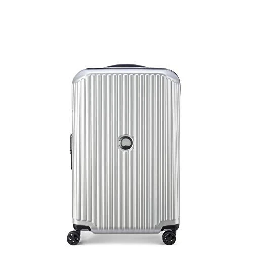 DELSEY Paris Securitime Expandable Luggage With Spinner Wheels, Silver, Checked-Medium 25 Inch 8 DELSEY Paris Securitime Expandable Luggage With Spinner Wheels, Silver, Checked-Medium 25 Inch - Image 6