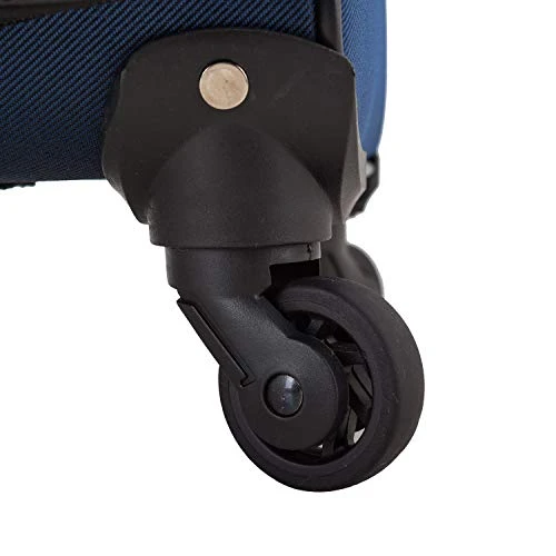 U.S. Traveler Aviron Bay Expandable Softside Luggage With Spinner Wheels, Navy, 2-Piece Set 7 U.S. Traveler Aviron Bay Expandable Softside Luggage With Spinner Wheels, Navy, 2-Piece Set - Image 5