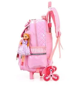 Meetbelify Rolling Backpacks For Girls School Bags Trolley Handbag With Lunch Bag Style B-Pink 18 Meetbelify Rolling Backpacks For Girls School Bags Trolley Handbag With Lunch Bag Style B-Pink -Vera Bradley Shop 41nDDw4A9tL 4d1ba5bc 12e8 4c6c 9aa3 0988d73b7112