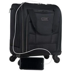 Kenneth Cole Reaction Rugged Roamer 18" Lightweight 4-Wheel Spinner 14.1" Laptop & Tablet Business Underseater Carry-On, Black 23 Kenneth Cole Reaction Rugged Roamer 18" Lightweight 4-Wheel Spinner 14.1" Laptop & Tablet Business Underseater Carry-On, Black -Vera Bradley Shop 41nNA3jciuL b76ce2ae bacc 450a 8dac f880d15684b4