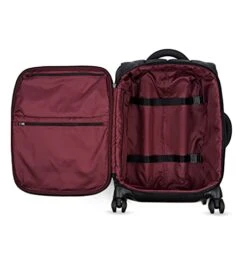 Lipault - Snowflake Carry-On Cabin Size Suitcase Spinner Luggage For Women - Black -Vera Bradley Shop 41nOler2NfS