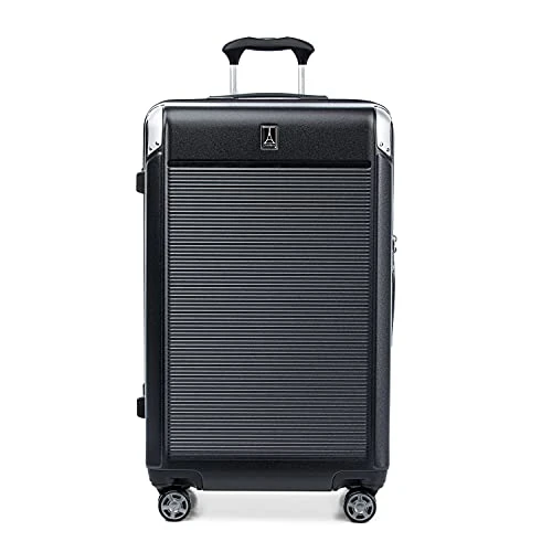 Travelpro Platinum Elite Expandable Hardside Spinner Luggage, Shadow Black, Checked- Large 3 Travelpro Platinum Elite Expandable Hardside Spinner Luggage, Shadow Black, Checked- Large