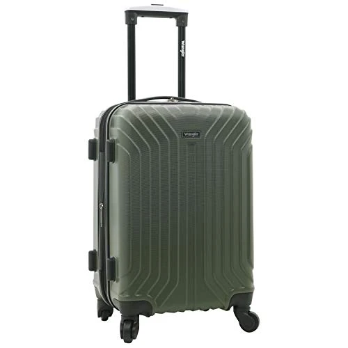 Wrangler Auburn Hills Hardside Spinner Luggage, Thyme Green, Carry-On 20-Inch 5 Wrangler Auburn Hills Hardside Spinner Luggage, Thyme Green, Carry-On 20-Inch - Image 3