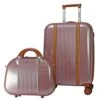 World Traveler Classique Hardside 2-PC Carry-On Spinner Luggage Set, Rose Gold, One Size 2 World Traveler Classique Hardside 2-PC Carry-On Spinner Luggage Set, Rose Gold, One Size -Vera Bradley Shop 41oC3KYXq9L