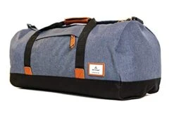 Well Traveled Canvas Duffel Bag - Carry On Bag, Weekender Bag, And Overnight Bag For Travel
