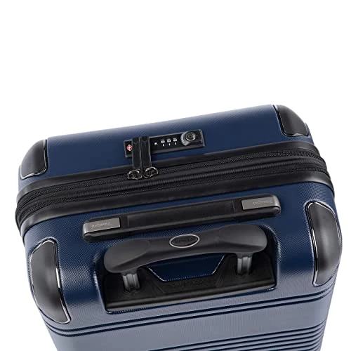 Travelpro Roundtrip Hardside Expandable Luggage, TSA Lock, 8 Spinner Wheels, Hard Shell Polycarbonate Suitcase, Navy, 2-Piece Set (21/25) 5 Travelpro Roundtrip Hardside Expandable Luggage, TSA Lock, 8 Spinner Wheels, Hard Shell Polycarbonate Suitcase, Navy, 2-Piece Set (21/25) - Image 3