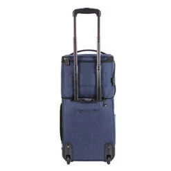 Travelers Club Luggage 16" Top Expandable Rolling Underseater W/USB Port, Blue Suitcase, Carry-On, Navy -Vera Bradley Shop 41p27o 2BFJdL e797b7c8 8abd 432d 8996 a714d3b3f64a