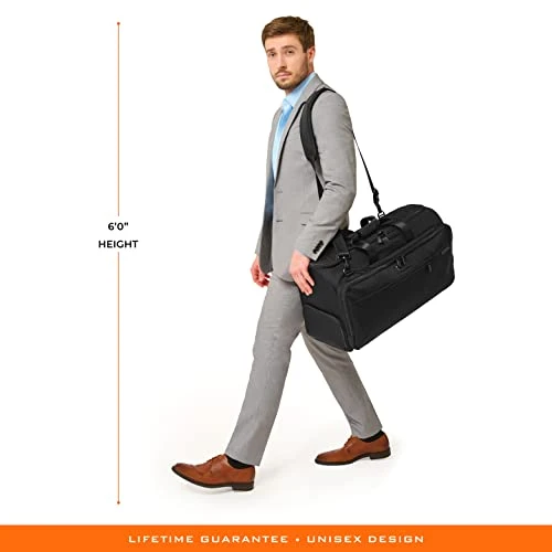 Briggs & Riley, Black, 22 Inch Garment Duffle Bag 5 Briggs & Riley, Black, 22 Inch Garment Duffle Bag - Image 3