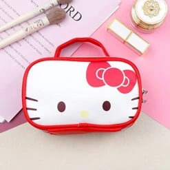 Cartoon Kitty Square Cosmetics Makeup Bag Anime Zipper Pouch Travel Bag Kawaii Pouch Bag Kitty Merch-8 14 Cartoon Kitty Square Cosmetics Makeup Bag Anime Zipper Pouch Travel Bag Kawaii Pouch Bag Kitty Merch-8 -Vera Bradley Shop 41pNMTdi1qL