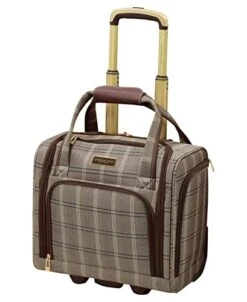 London Fog Brentwood II 4 Piece Set (with Under The Seat Bag), Cappuccino -Vera Bradley Shop 41pcF3TLepL
